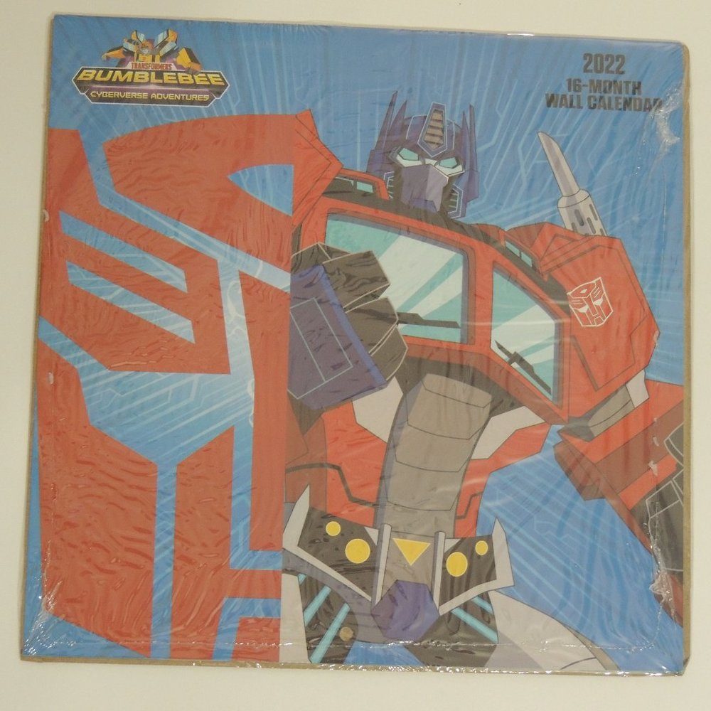 SG - Bumblebee Cyberverse Adventures 2022 16 month wall calendar